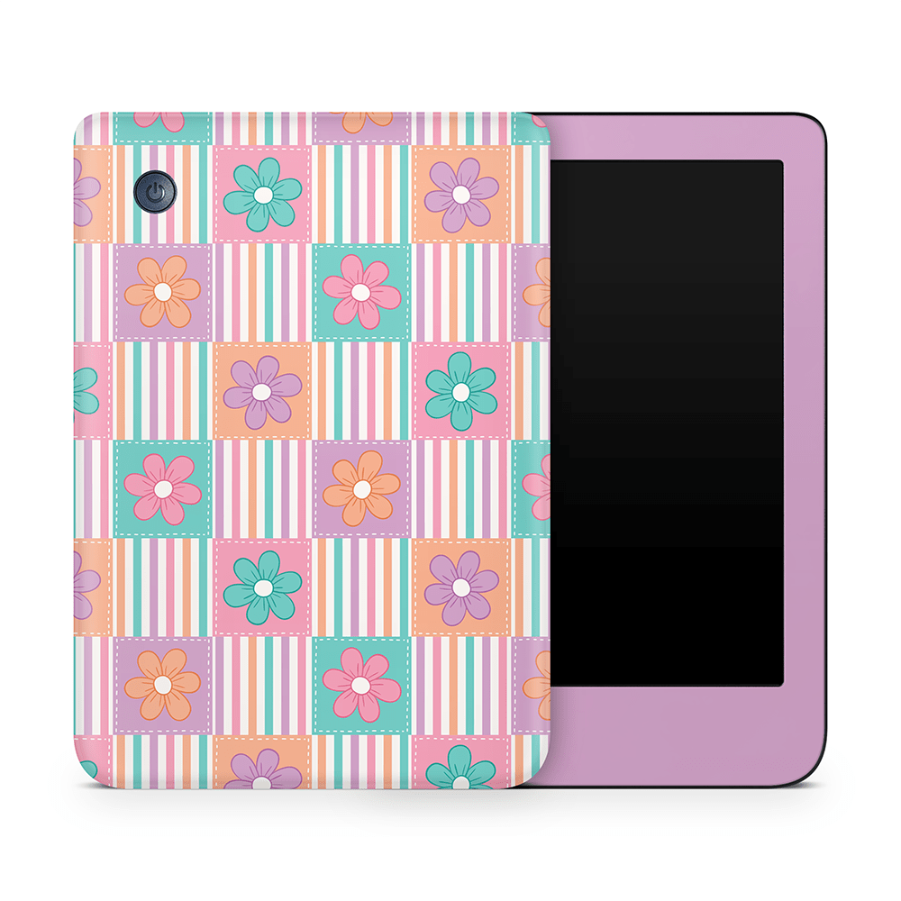 Daisy Patchwork Kobo Skins