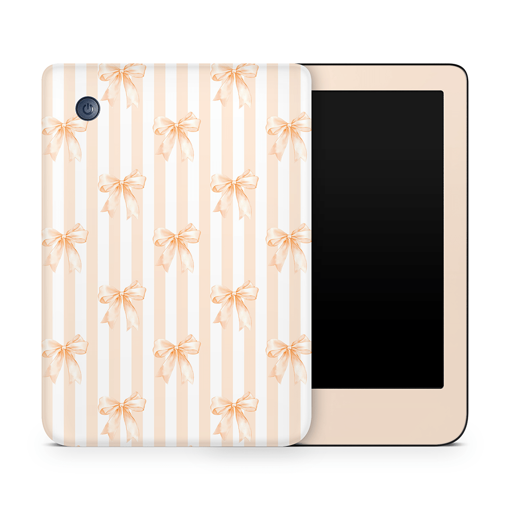 Apricot Bows Kobo Skins