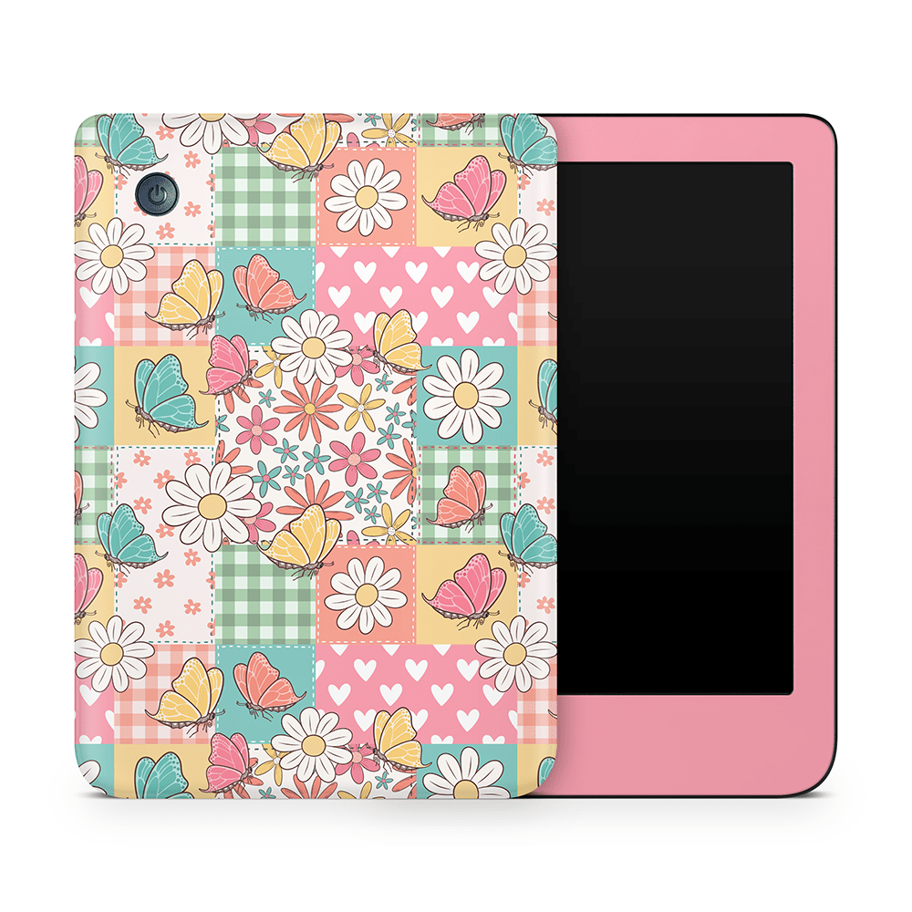 Butterfly Patchwork Kobo Skins