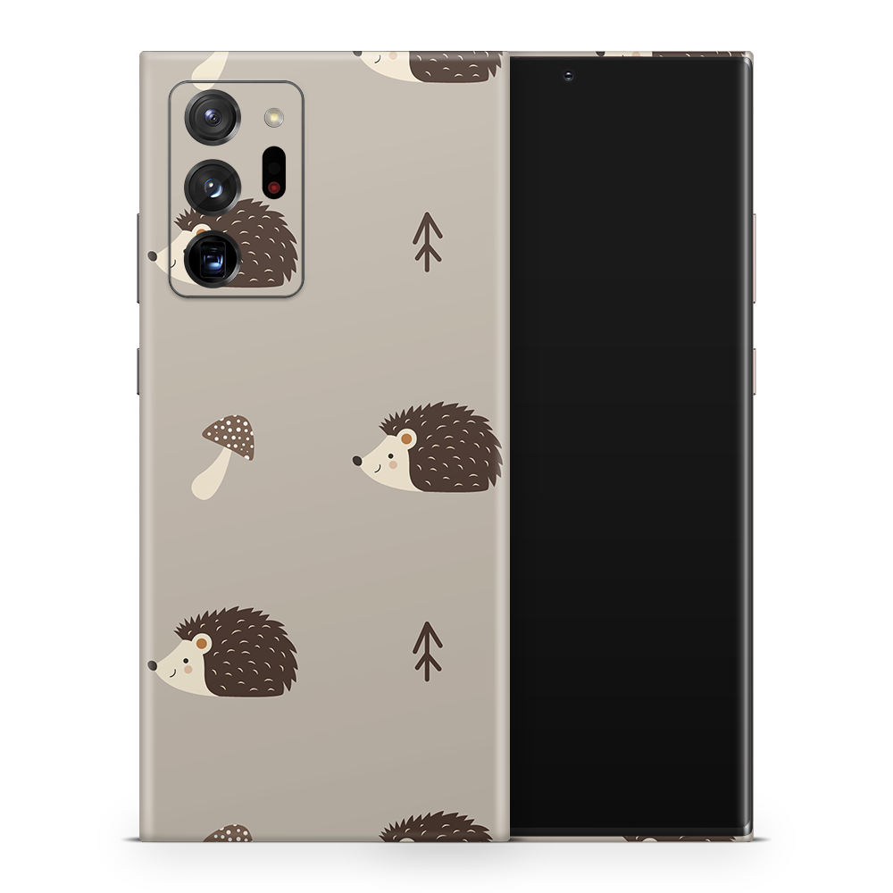 Woodsy Hedgehogs Samsung Galaxy Note Skins