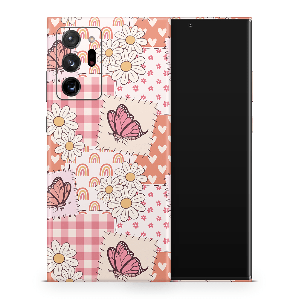 Blush Patchwork Samsung Galaxy Note Skins