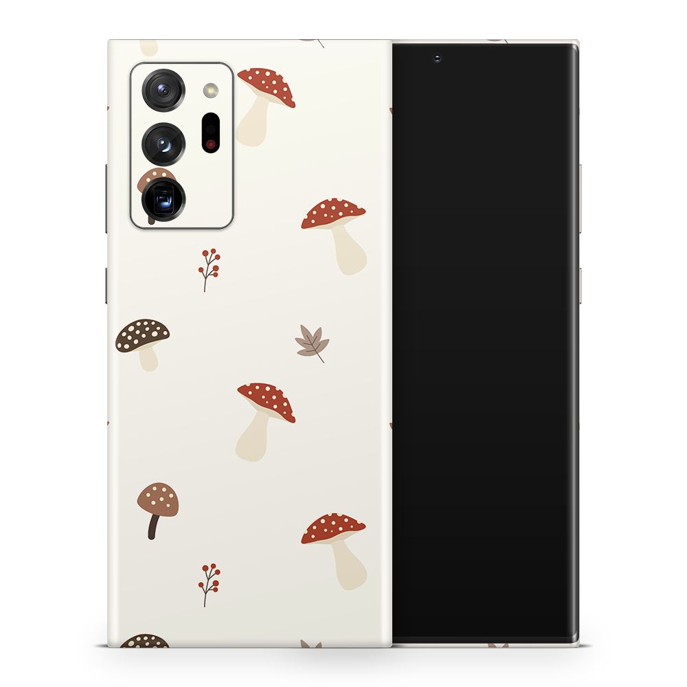 Autumn Mushies Samsung Galaxy Note Skins