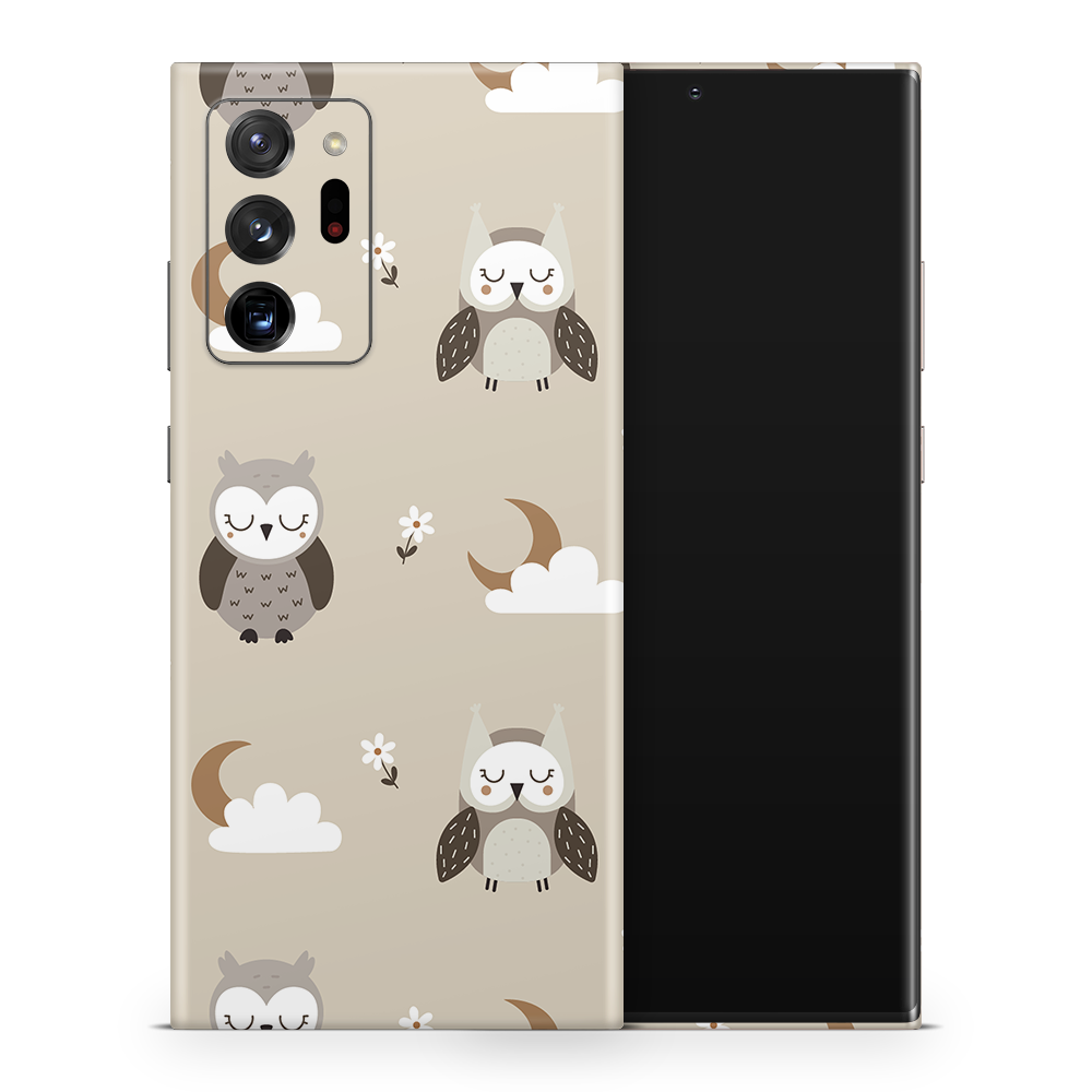 Midnight Owls Samsung Galaxy Note Skins