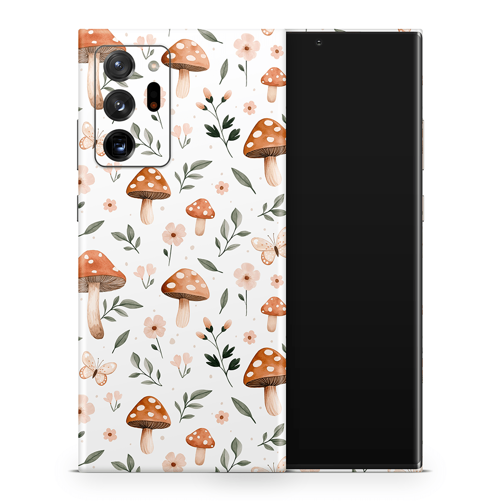 Spring Mushies Samsung Galaxy Note Skins