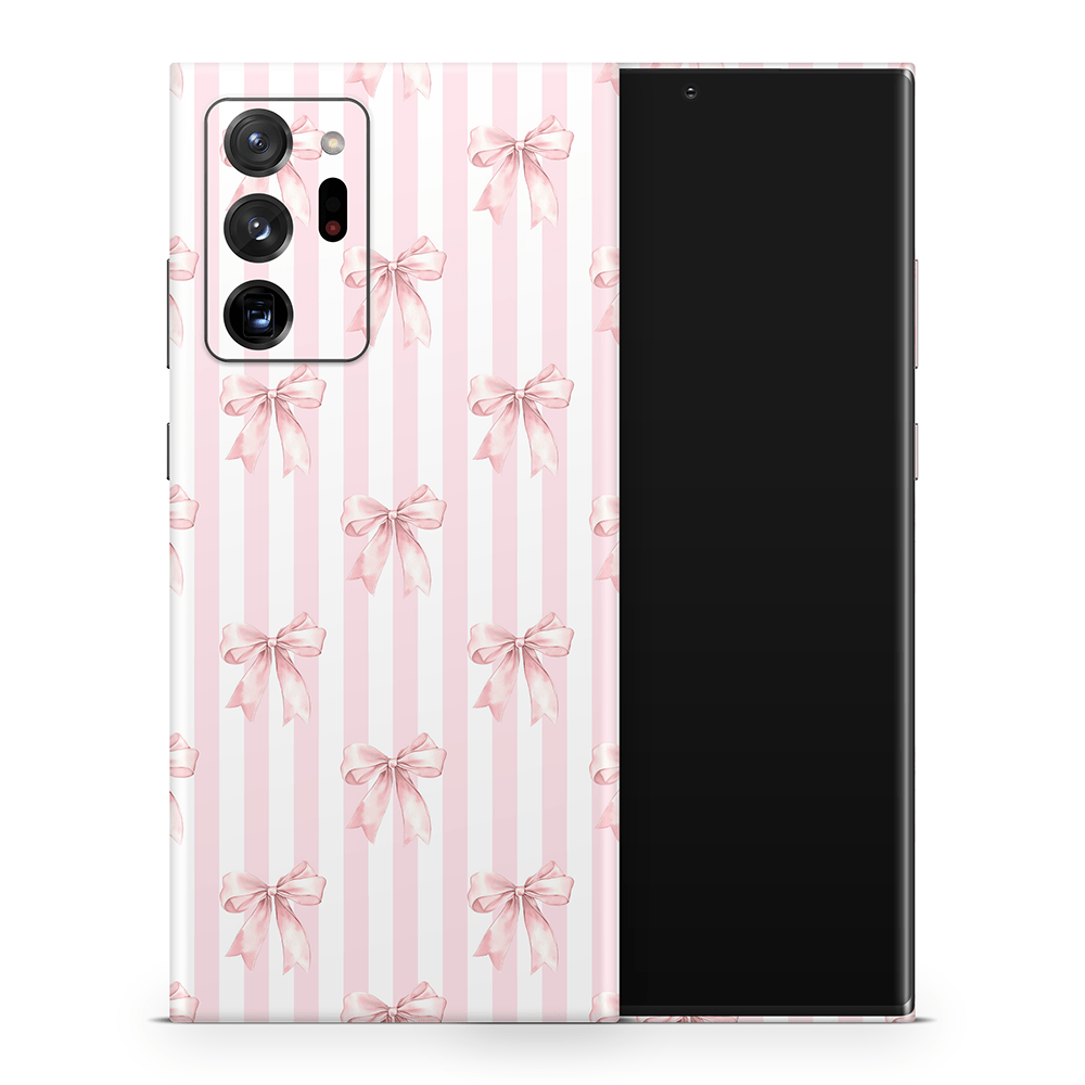 Blush Bows Samsung Galaxy Note Skins