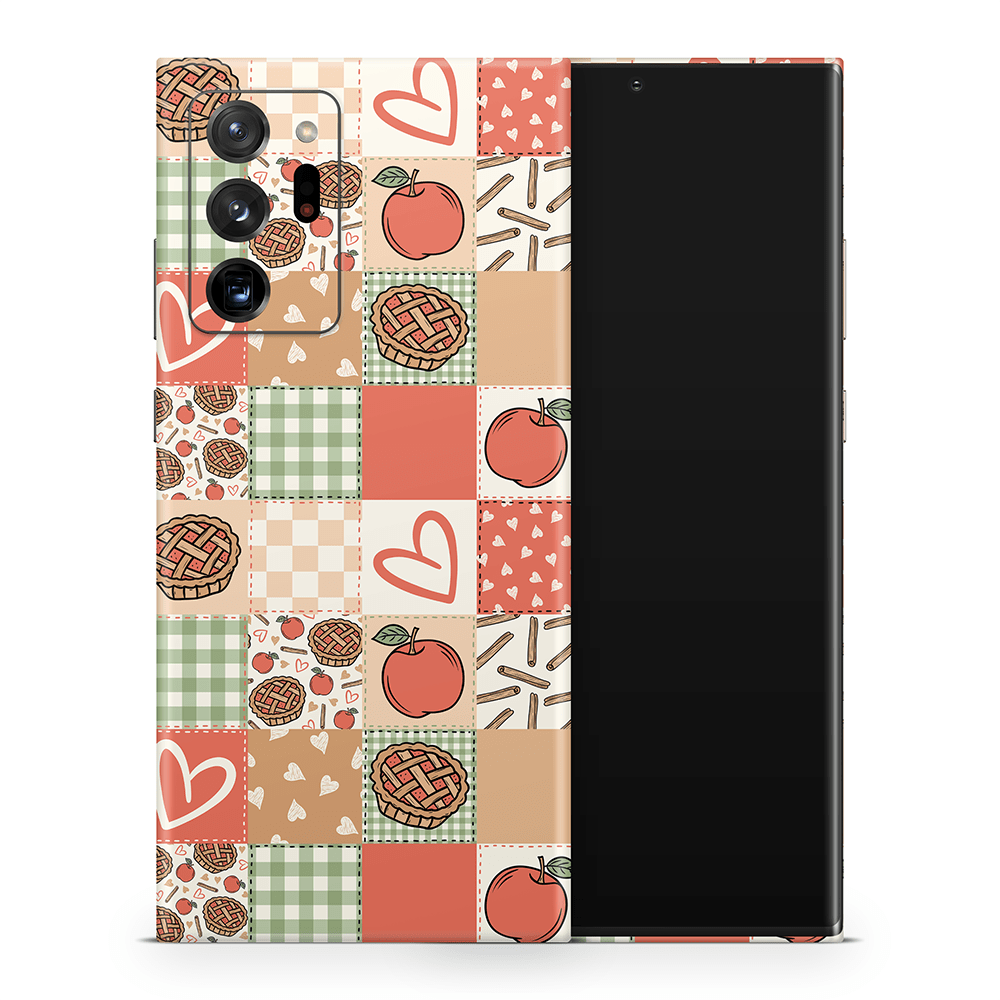 Cozy Pie Patchwork Samsung Galaxy Note Skins