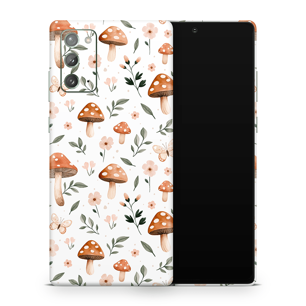 Spring Mushies Samsung Galaxy Note Skins