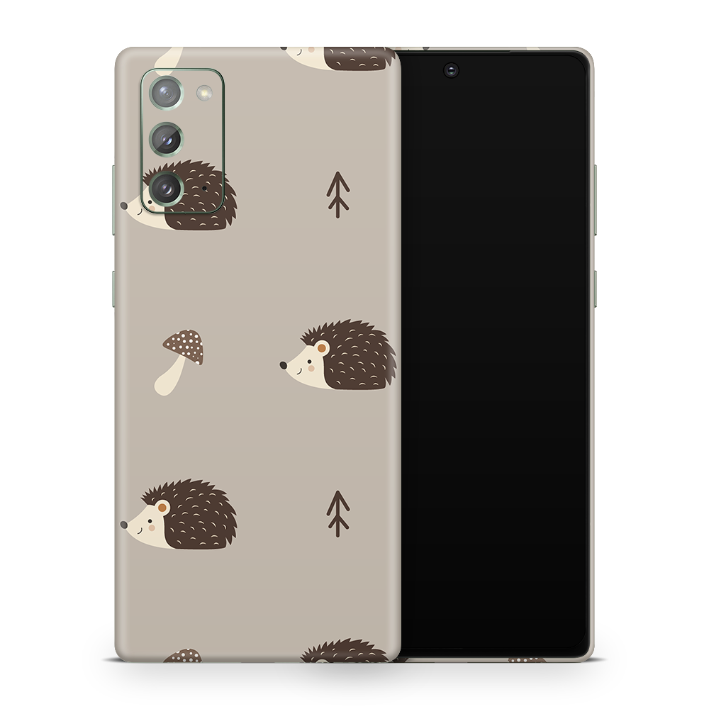 Woodsy Hedgehogs Samsung Galaxy Note Skins