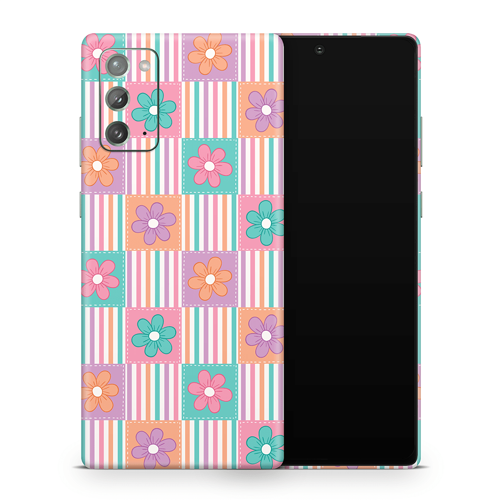 Daisy Patchwork Samsung Galaxy Note Skins