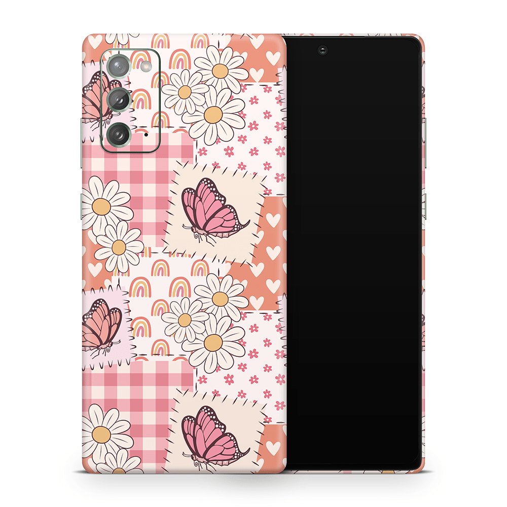 Blush Patchwork Samsung Galaxy Note Skins