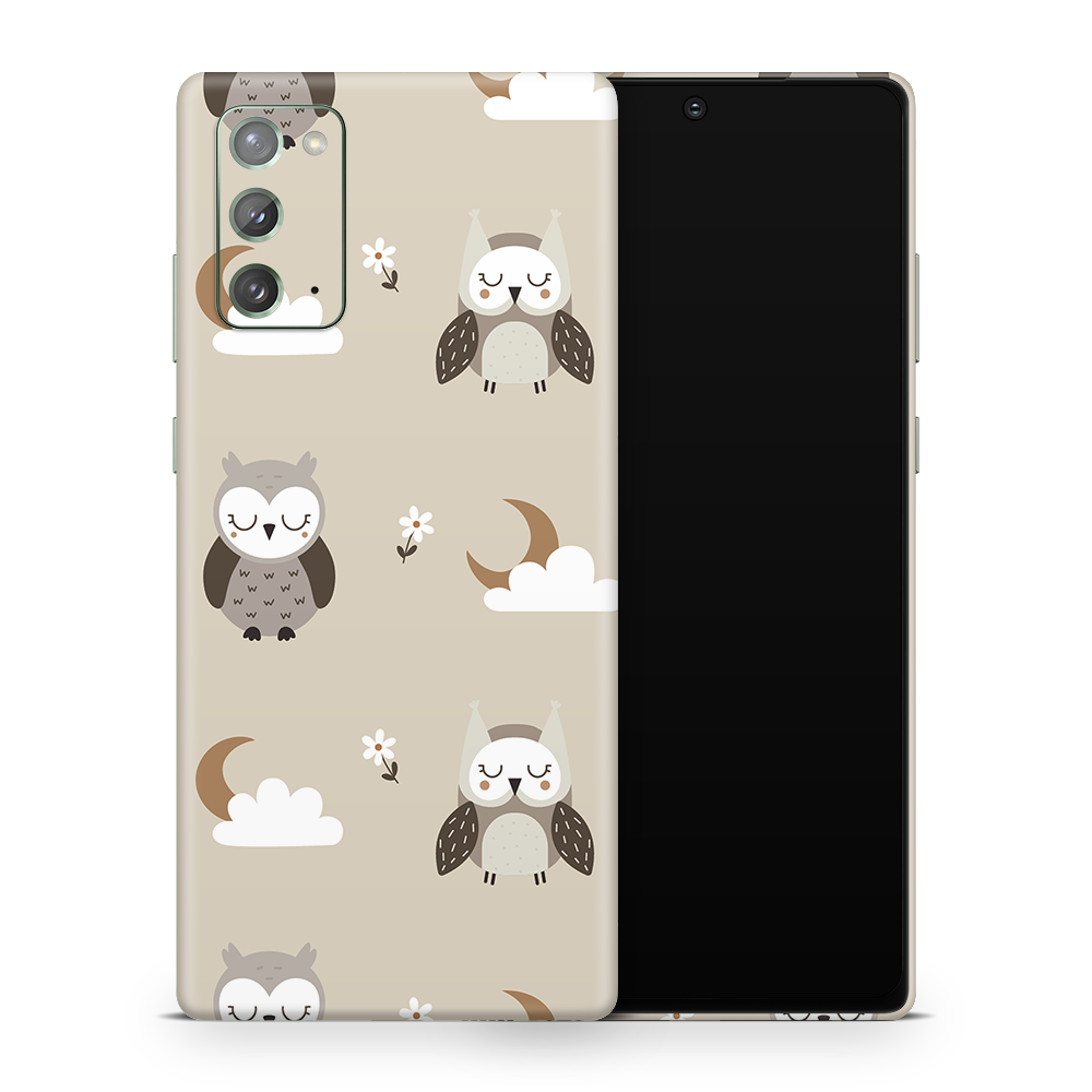 Midnight Owls Samsung Galaxy Note Skins