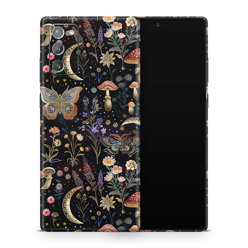 Sparkling Mushies Samsung Galaxy Note Skins