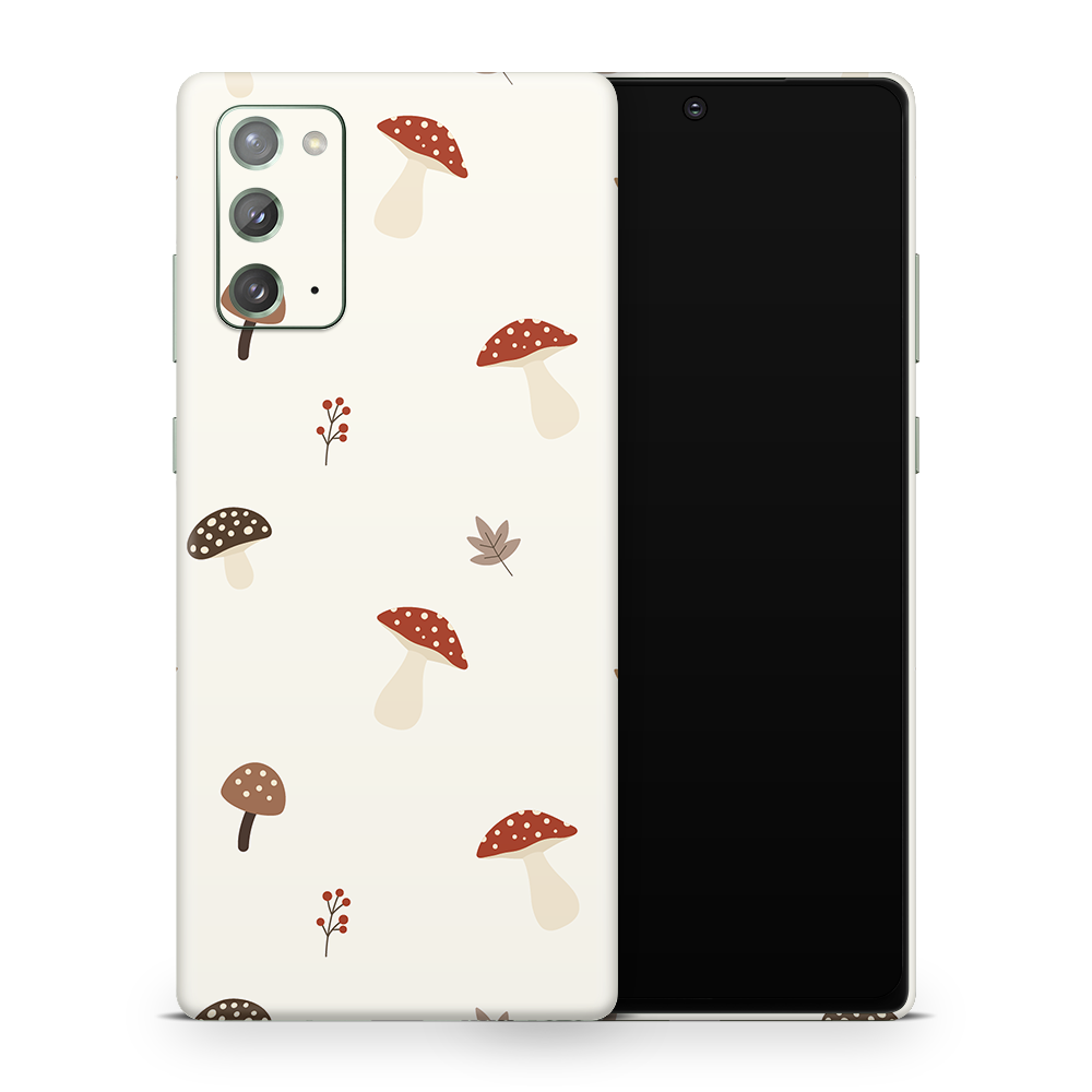 Autumn Mushies Samsung Galaxy Note Skins