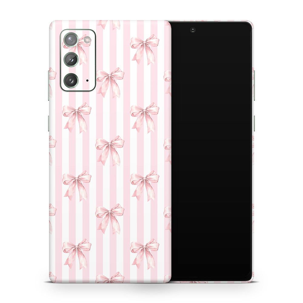 Blush Bows Samsung Galaxy Note Skins