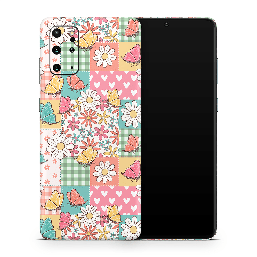 Butterfly Patchwork Samsung Galaxy S Skins