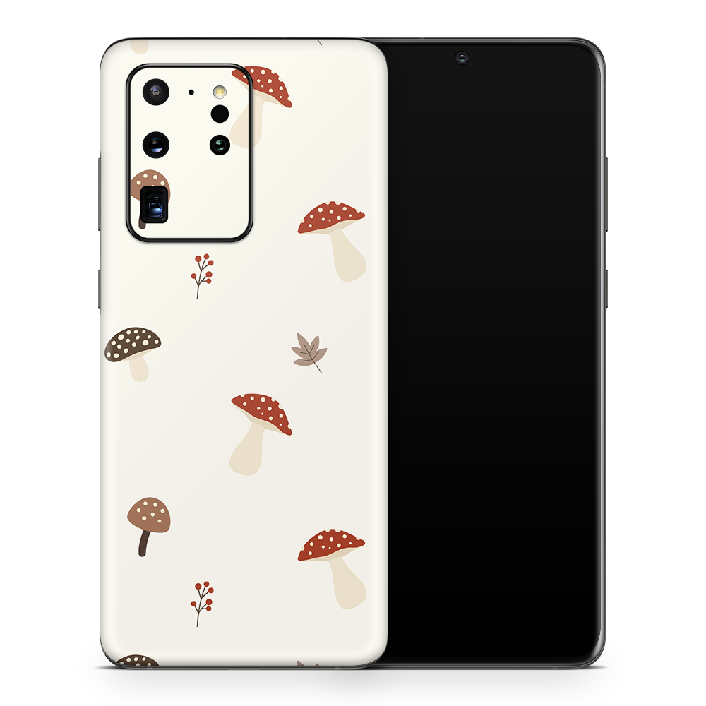 Autumn Mushies Samsung Galaxy S Skins