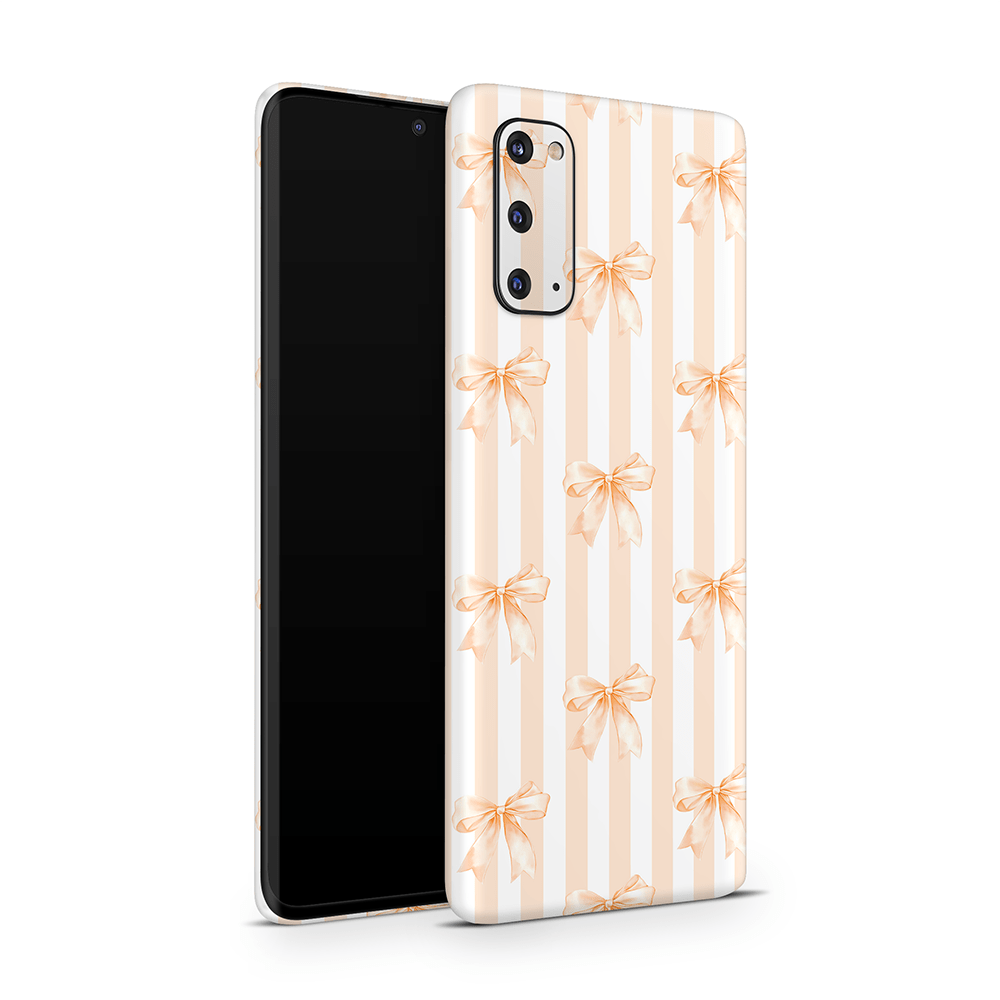 Apricot Bows Samsung Galaxy S Skins