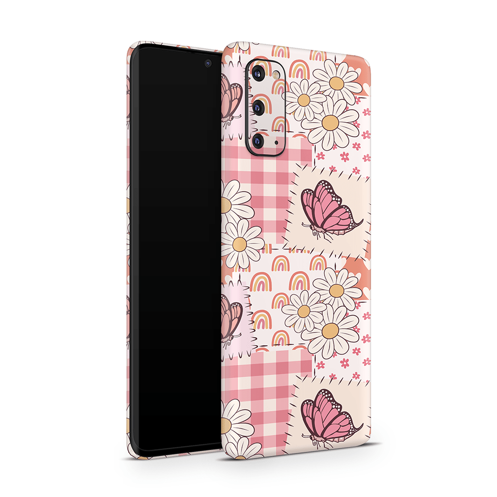 Blush Patchwork Samsung Galaxy S Skins