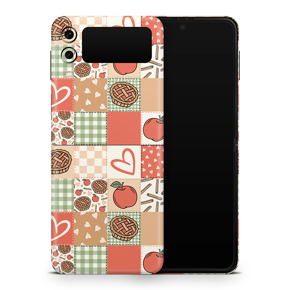 Cozy Pie Patchwork Samsung Galaxy Z Flip / Fold Skins