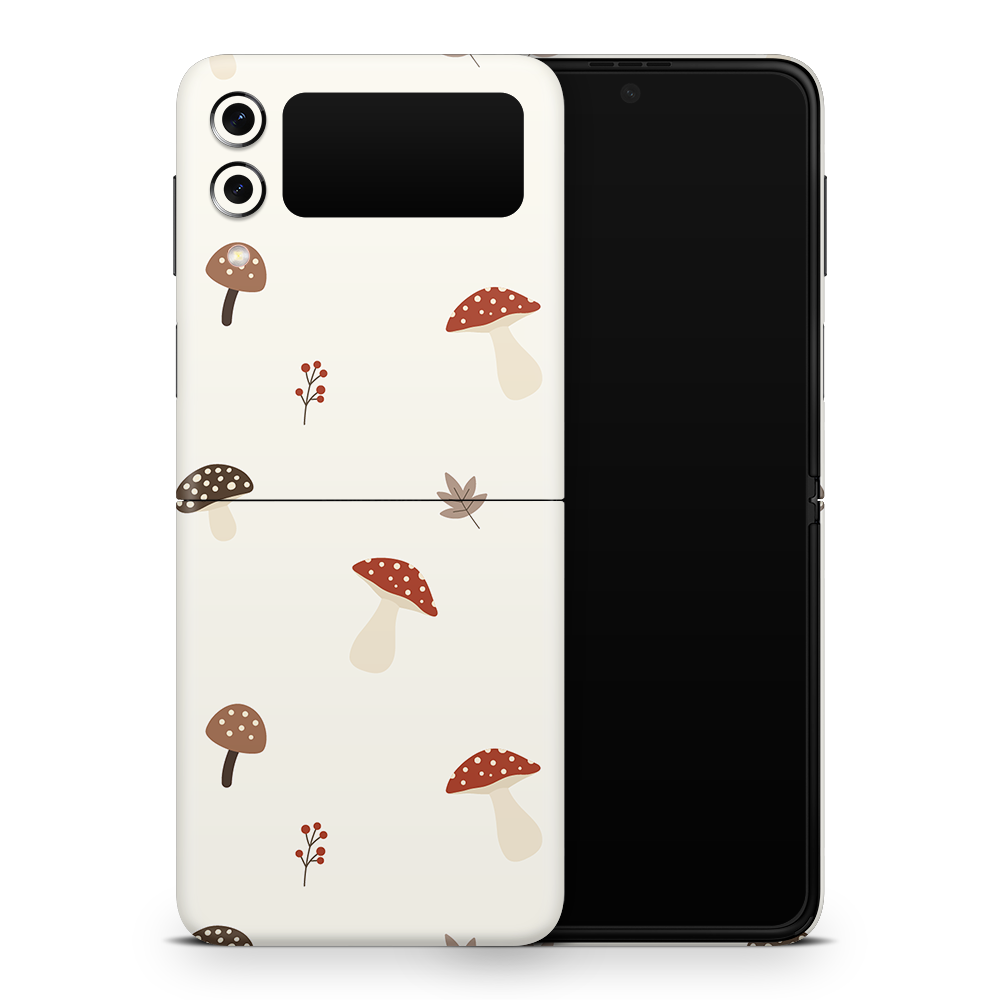 Autumn Mushies Samsung Galaxy Z Flip / Fold Skins