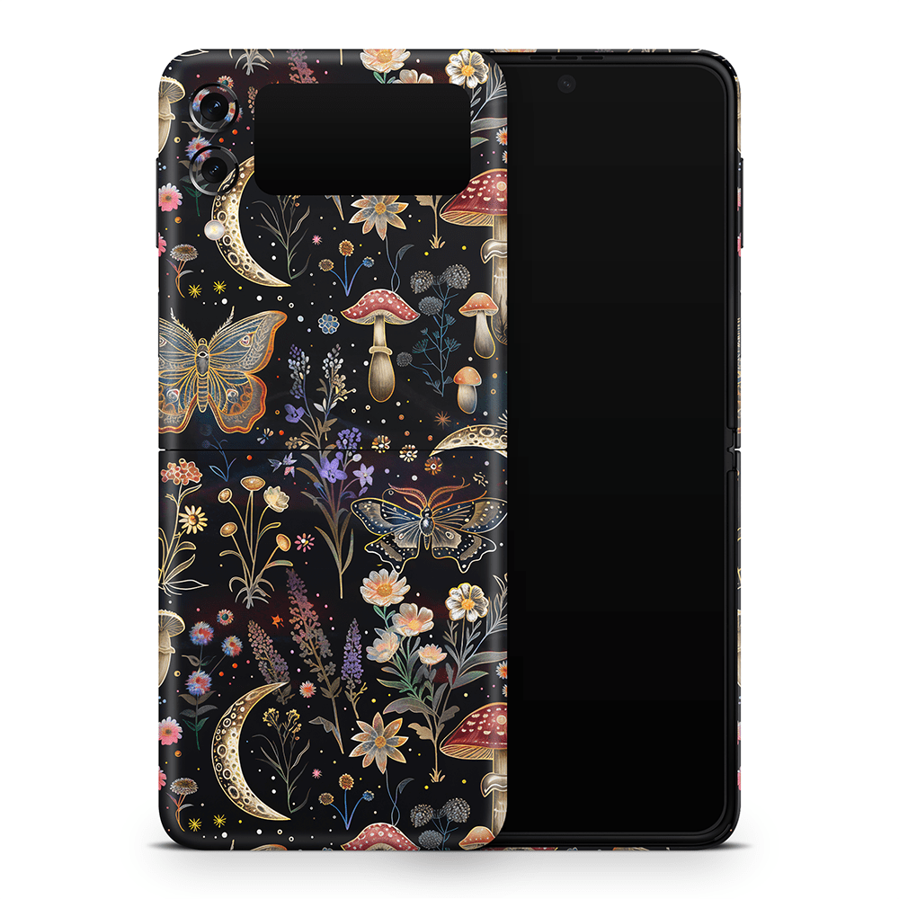 Sparkling Mushies Samsung Galaxy Z Flip / Fold Skins