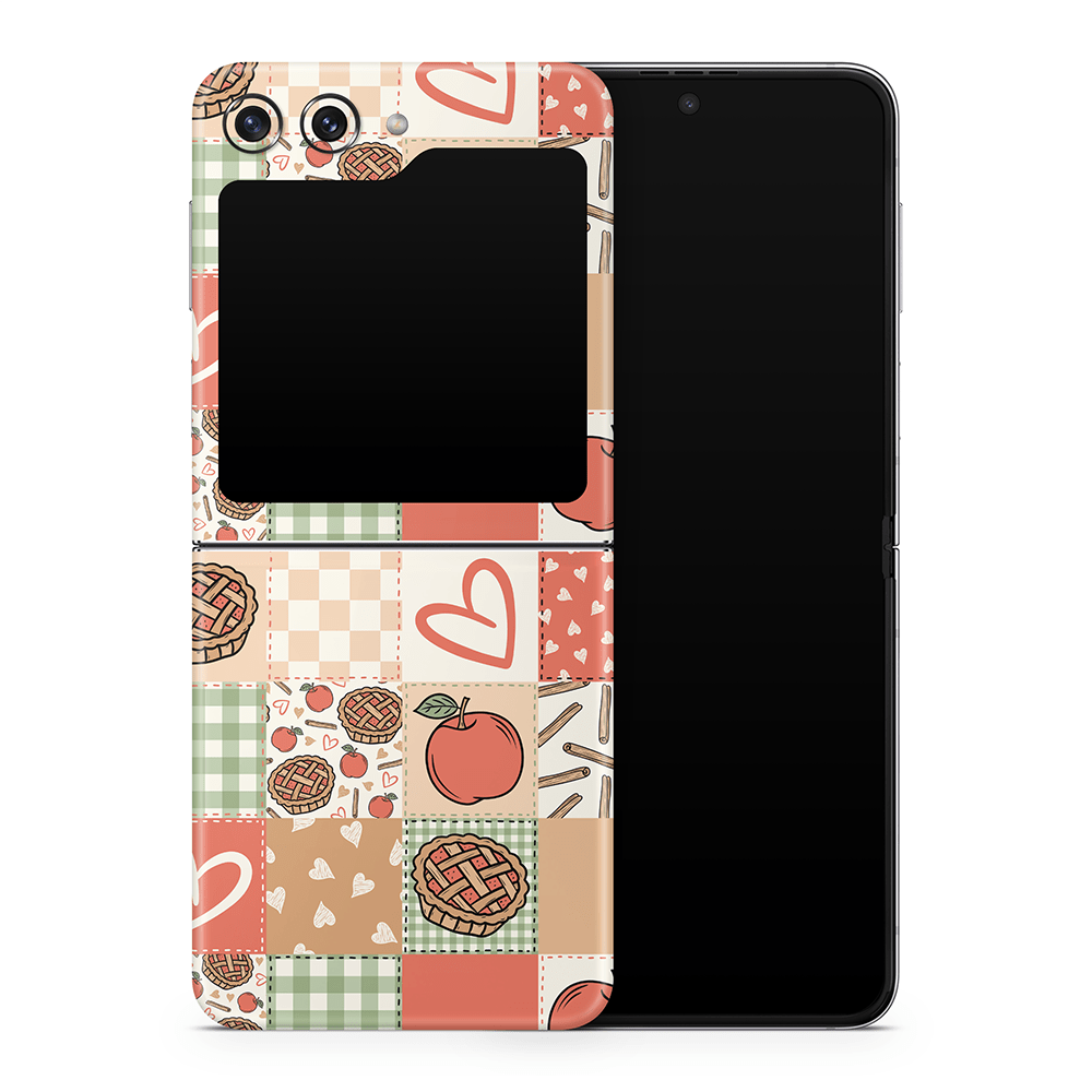 Cozy Pie Patchwork Samsung Galaxy Z Flip / Fold Skins