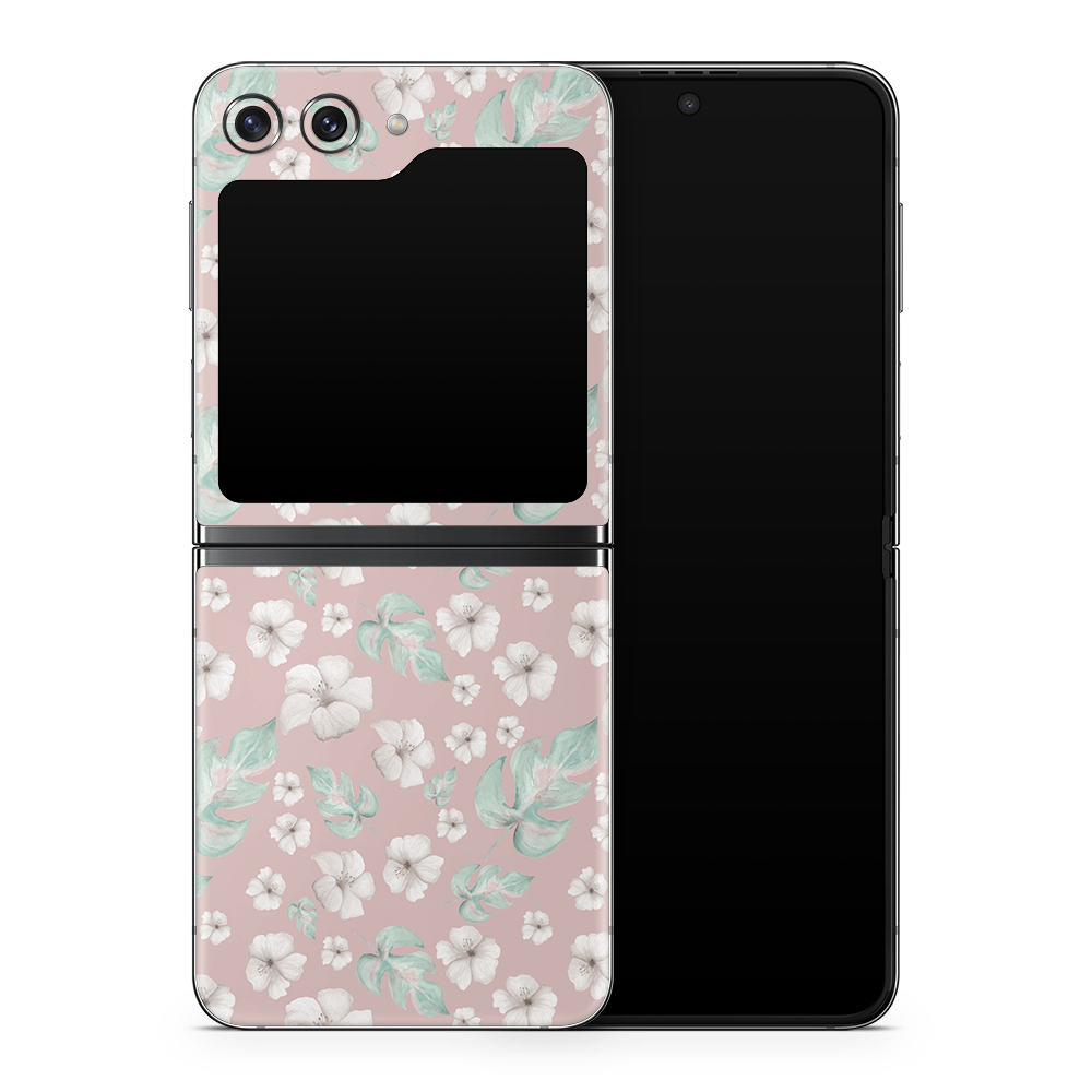 Mauve Wildflowers Samsung Galaxy Z Flip / Fold Skins