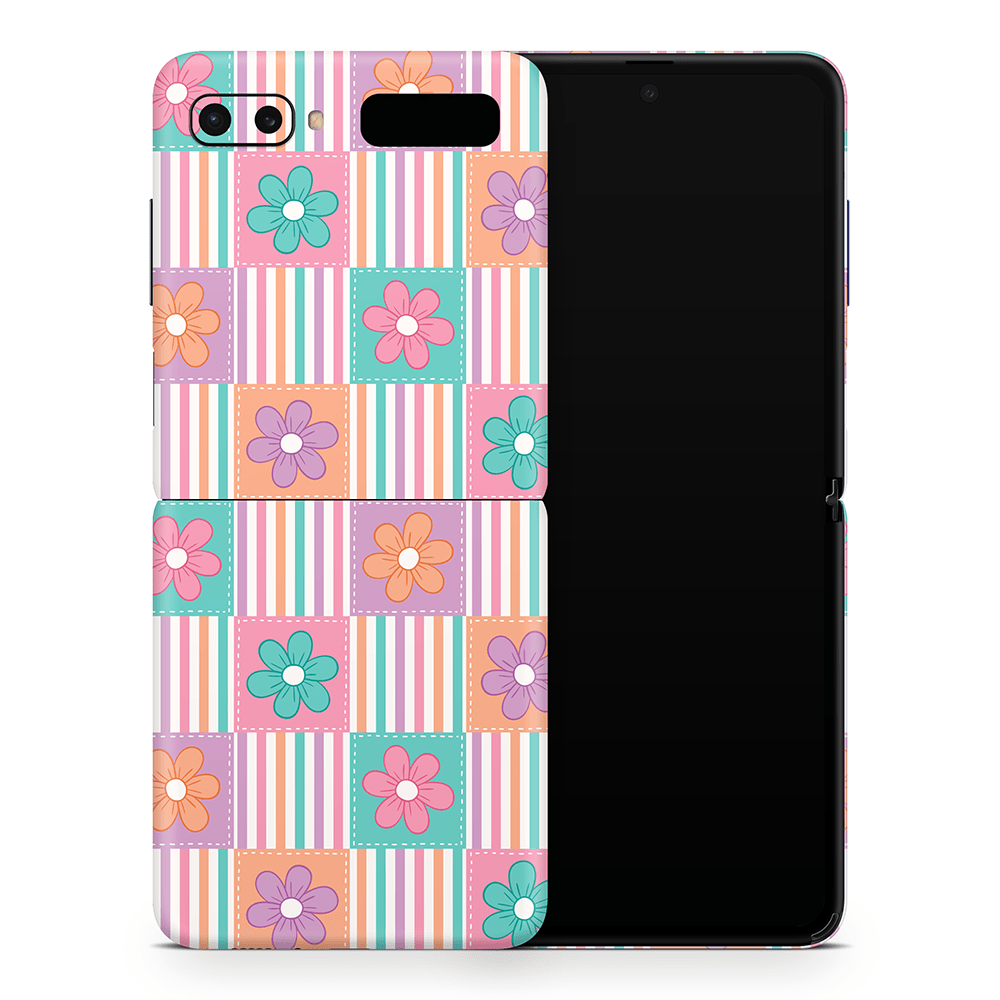 Daisy Patchwork Samsung Galaxy Z Flip / Fold Skins
