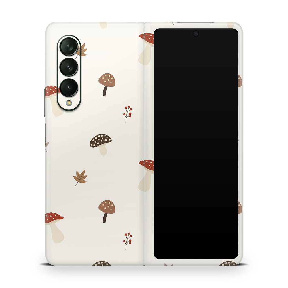 Autumn Mushies Samsung Galaxy Z Flip / Fold Skins