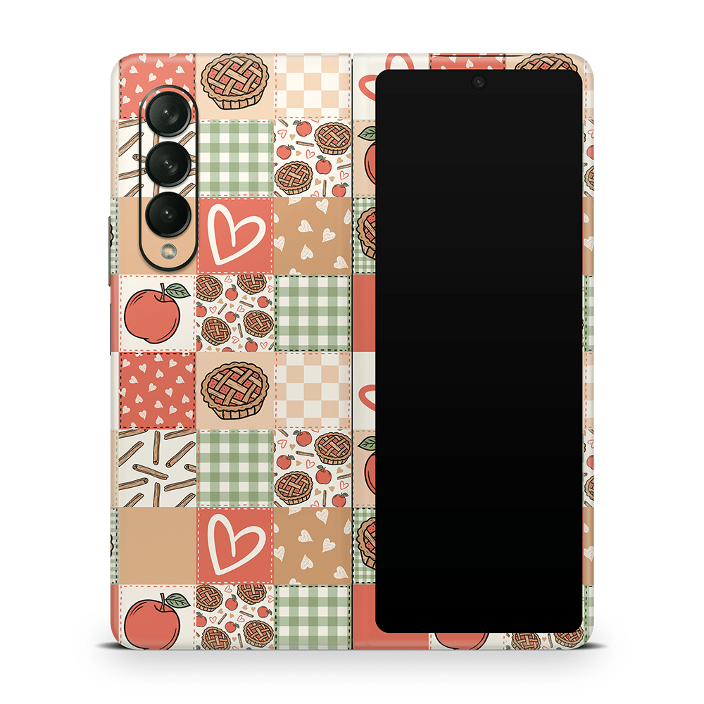 Cozy Pie Patchwork Samsung Galaxy Z Flip / Fold Skins