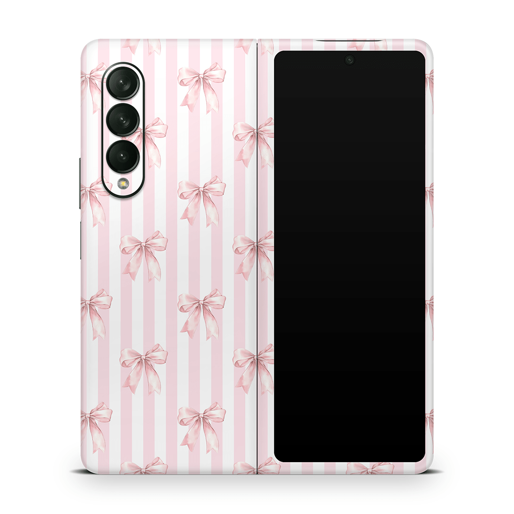 Blush Bows Samsung Galaxy Z Flip / Fold Skins