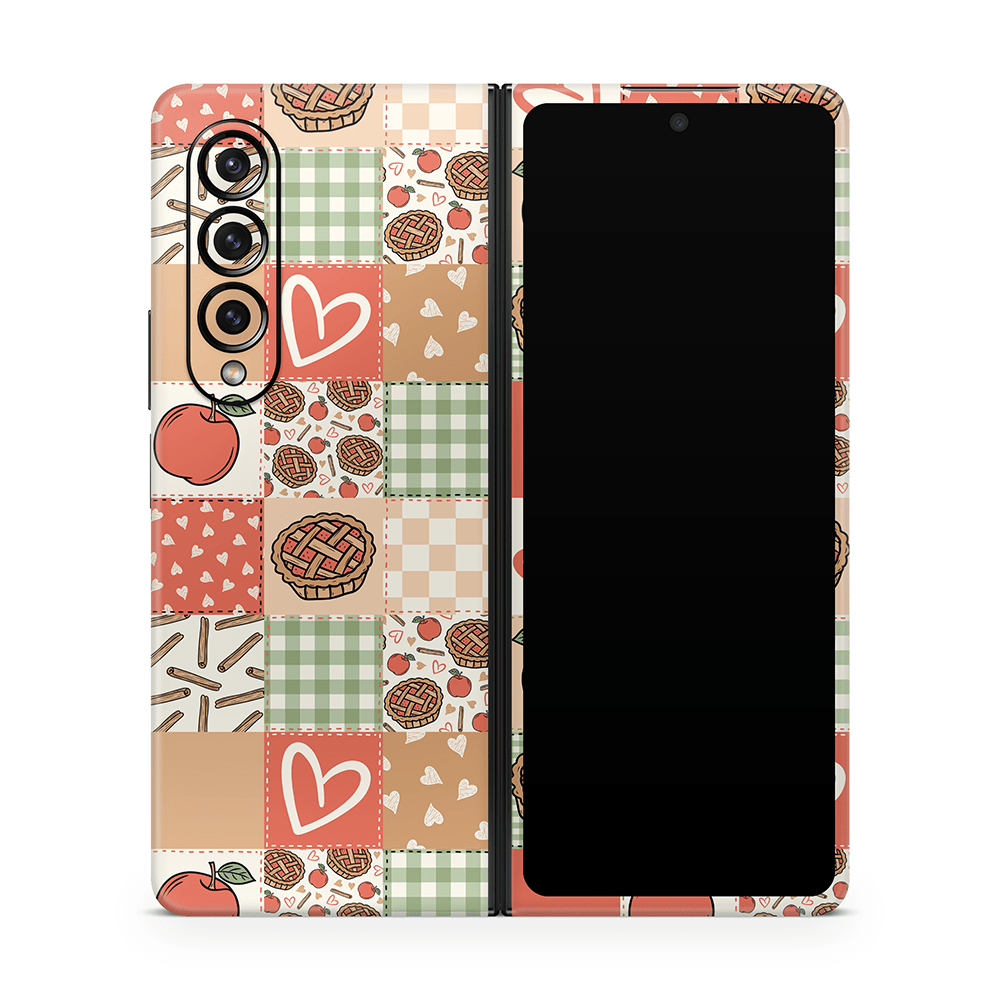 Cozy Pie Patchwork Samsung Galaxy Z Flip / Fold Skins