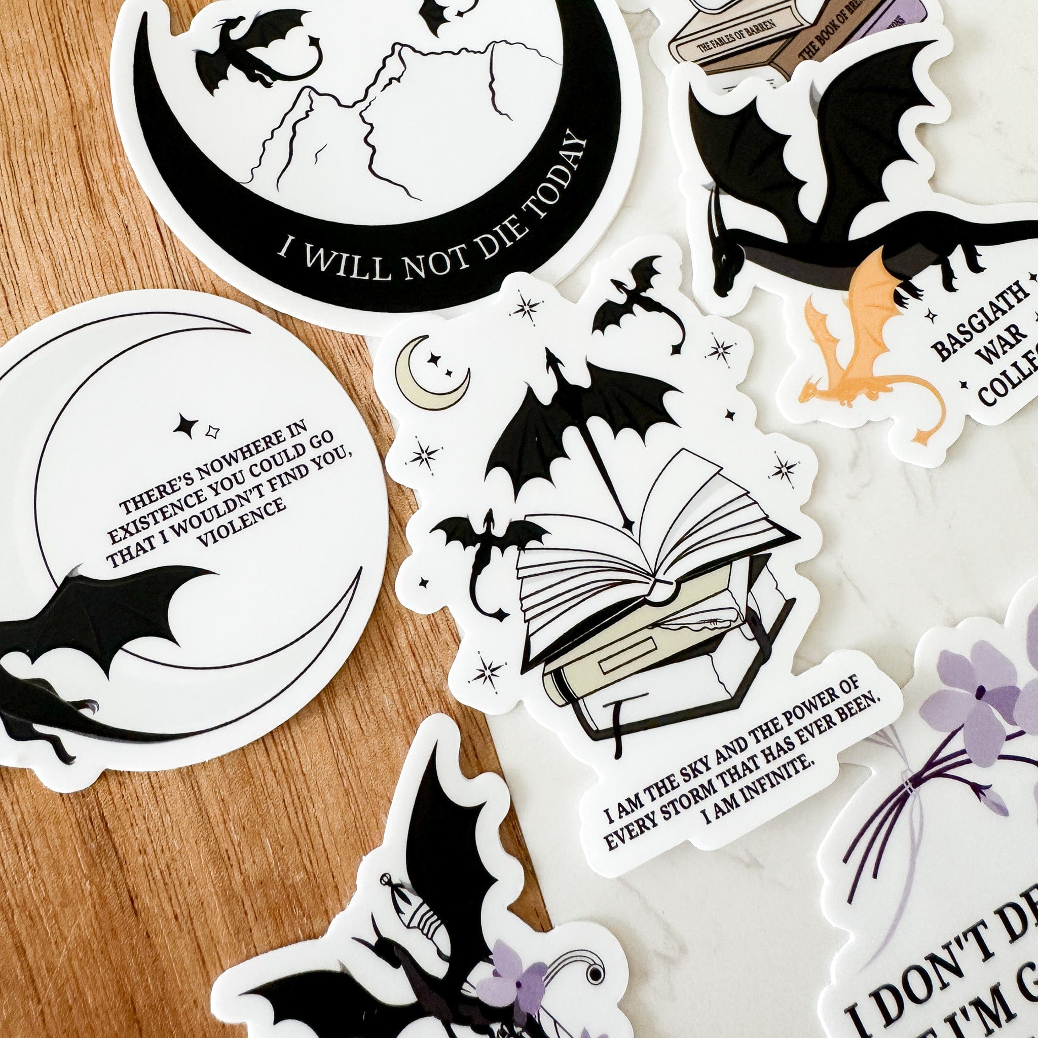 Fourth Wing Sticker Bundle | Officially Licensed