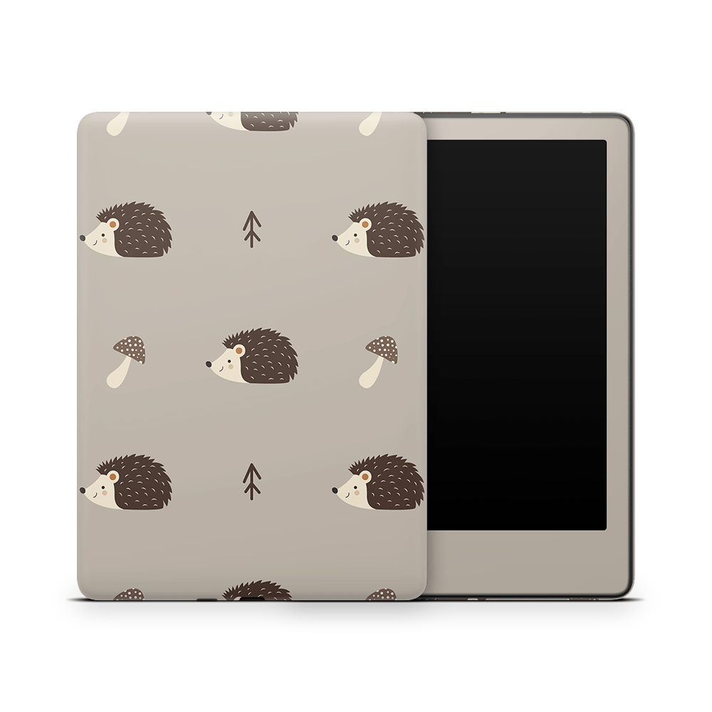 Woodsy Hedgehogs Amazon Kindle Skins