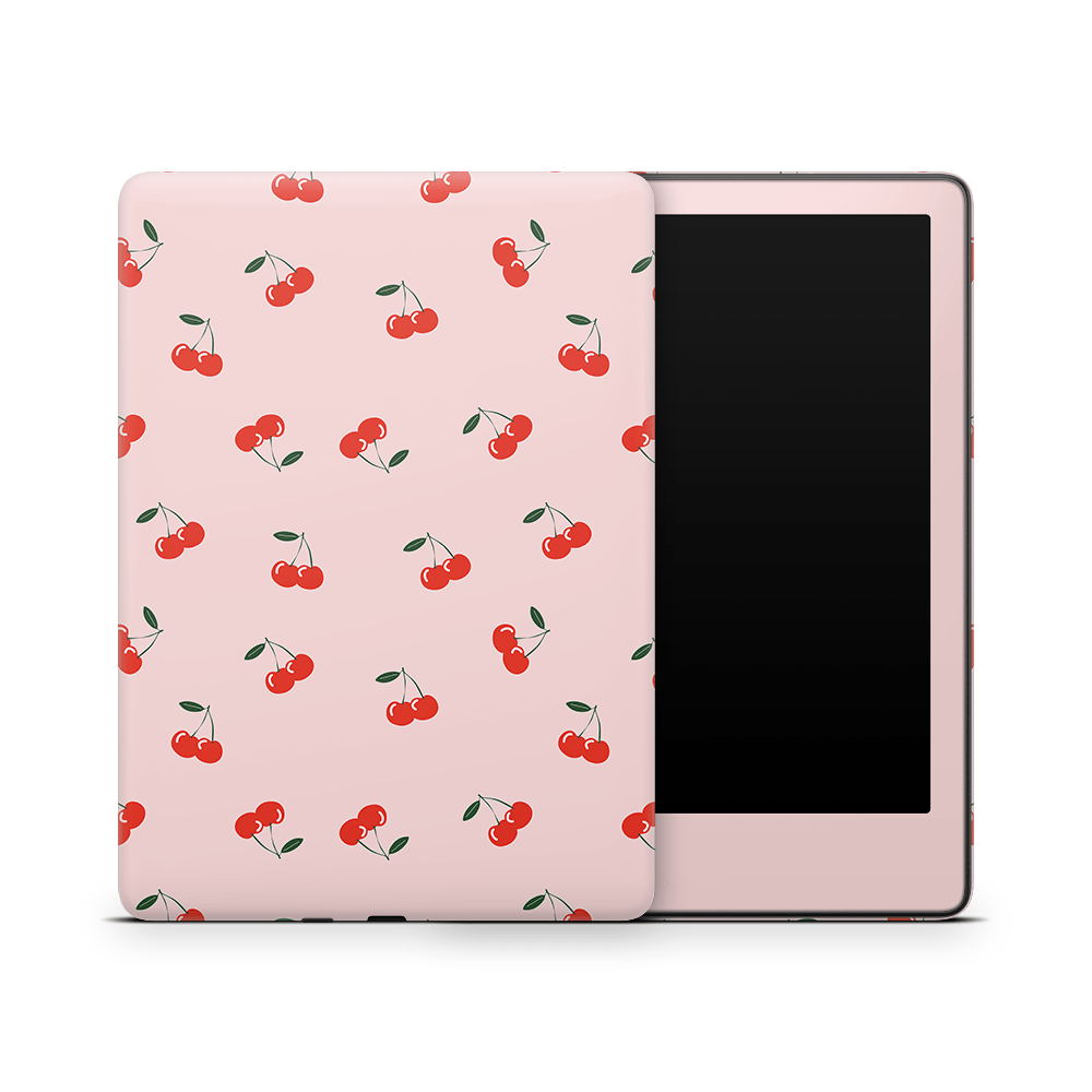 Ruby Cherries Amazon Kindle Skins