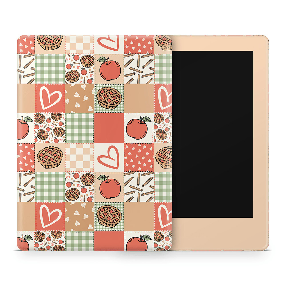 Cozy Pie Patchwork Amazon Kindle Skins
