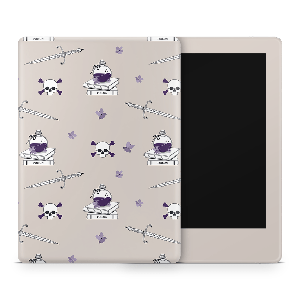 Poison Master (Beige) Kindle Skins | Fourth Wing Officially Licensed