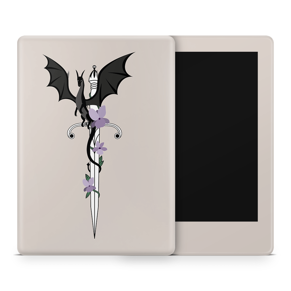 Violet's Dagger (Beige) Kindle Skins | Fourth Wing Officially Licensed