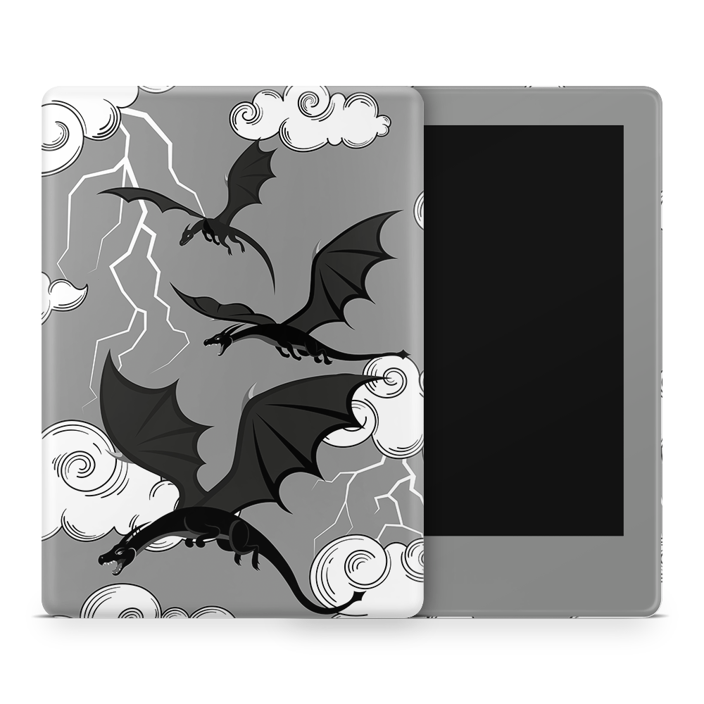 Silver One Kindle Skins | Fourth Wing Officially Licensed