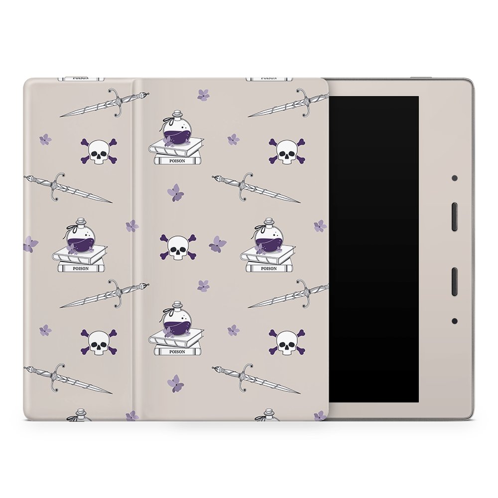 Poison Master (Beige) Kindle Skins | Fourth Wing Officially Licensed