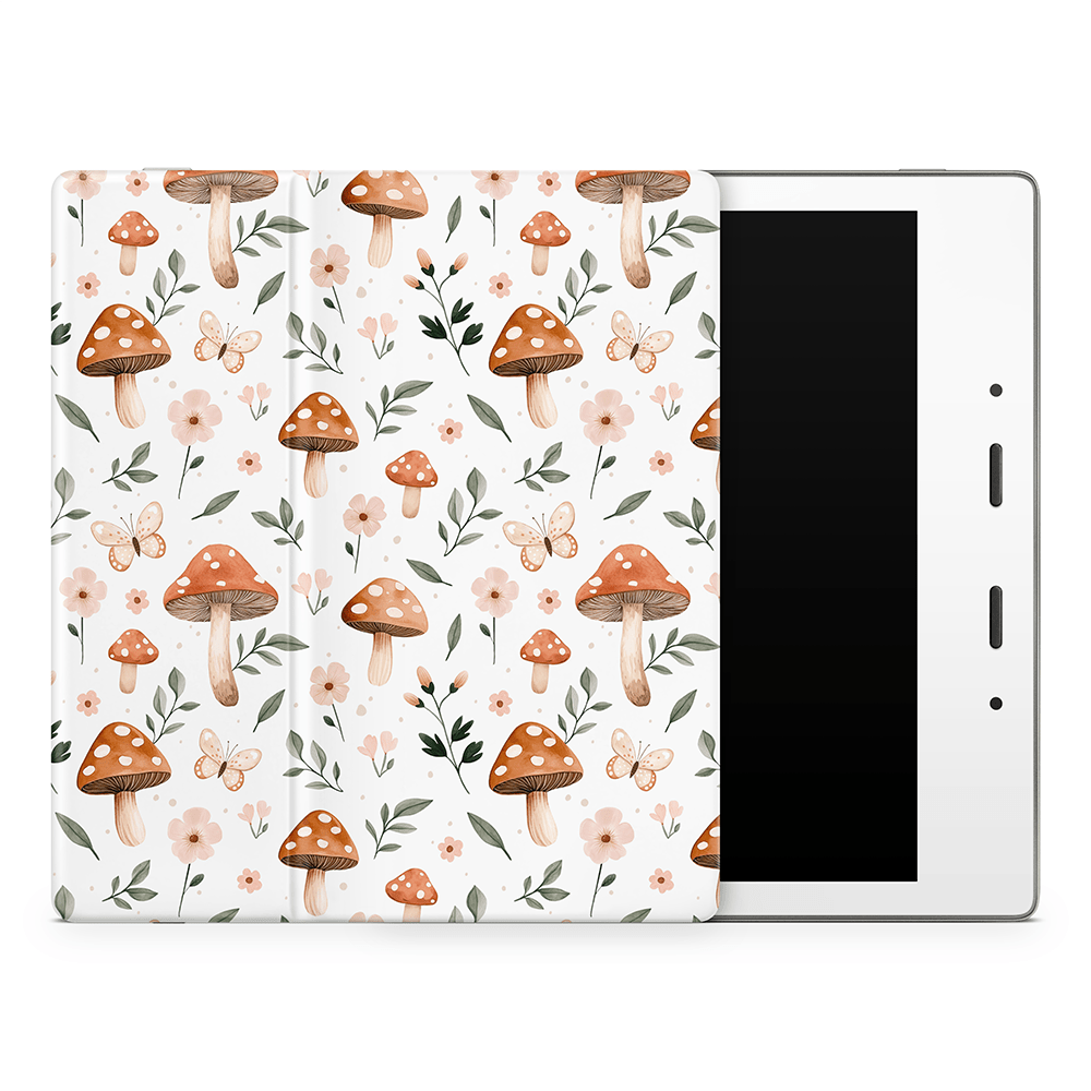 Spring Mushies Amazon Kindle Skins