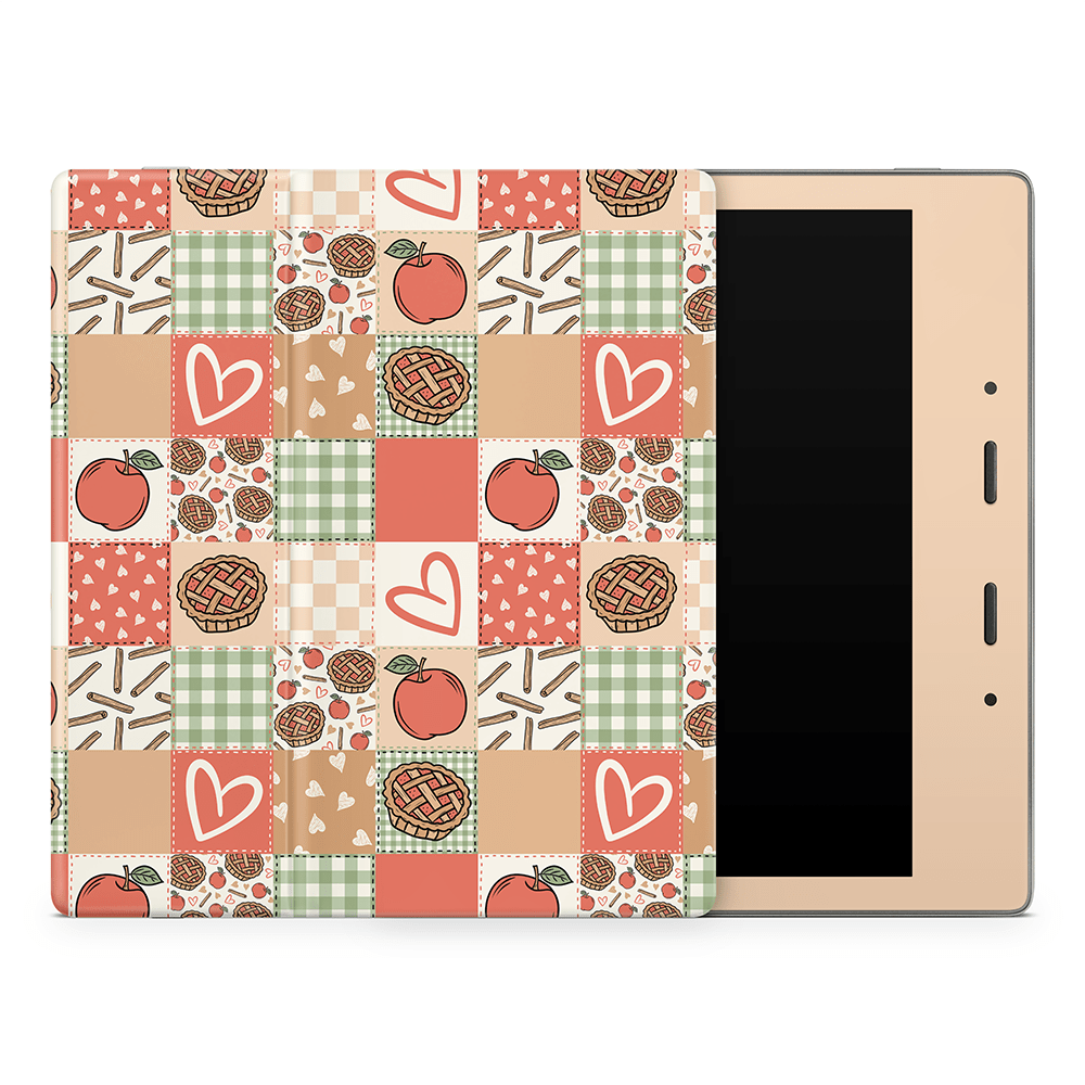 Cozy Pie Patchwork Amazon Kindle Skins
