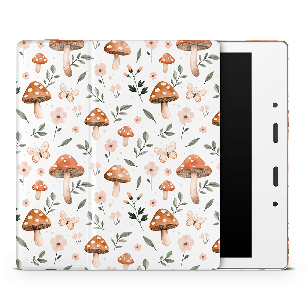 Spring Mushies Amazon Kindle Skins