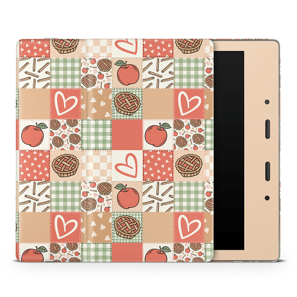 Cozy Pie Patchwork Amazon Kindle Skins