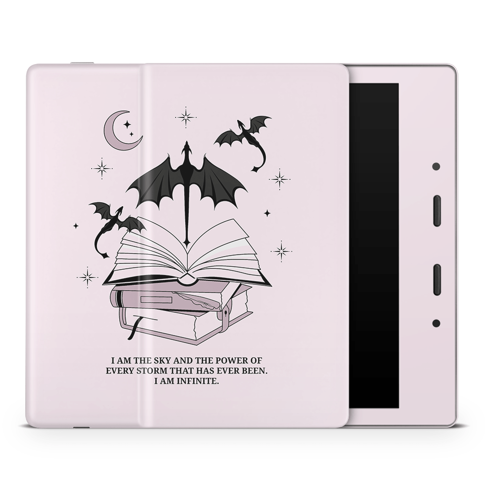 I Am Infinite (Pink) Kindle Skins | Fourth Wing Officially Licensed