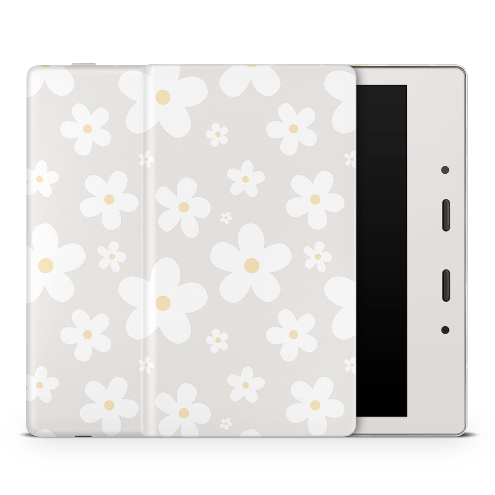 Sterling Daisy Amazon Kindle Skins
