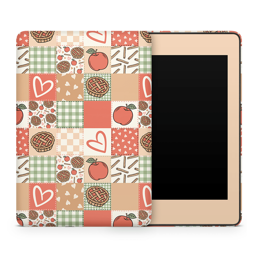 Cozy Pie Patchwork Amazon Kindle Skins