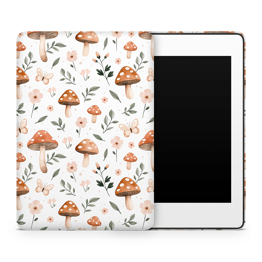 Spring Mushies Amazon Kindle Skins