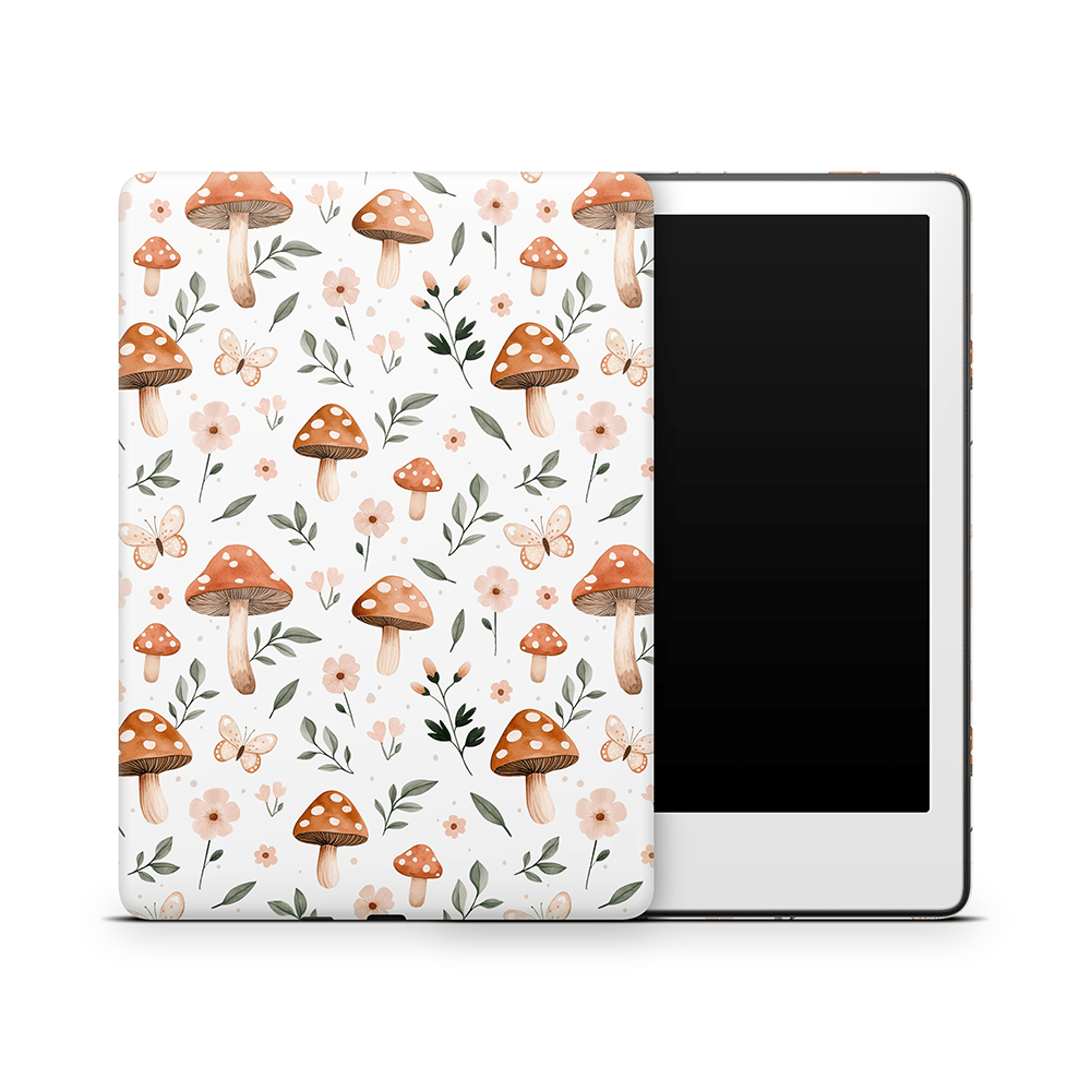 Spring Mushies Amazon Kindle Skins