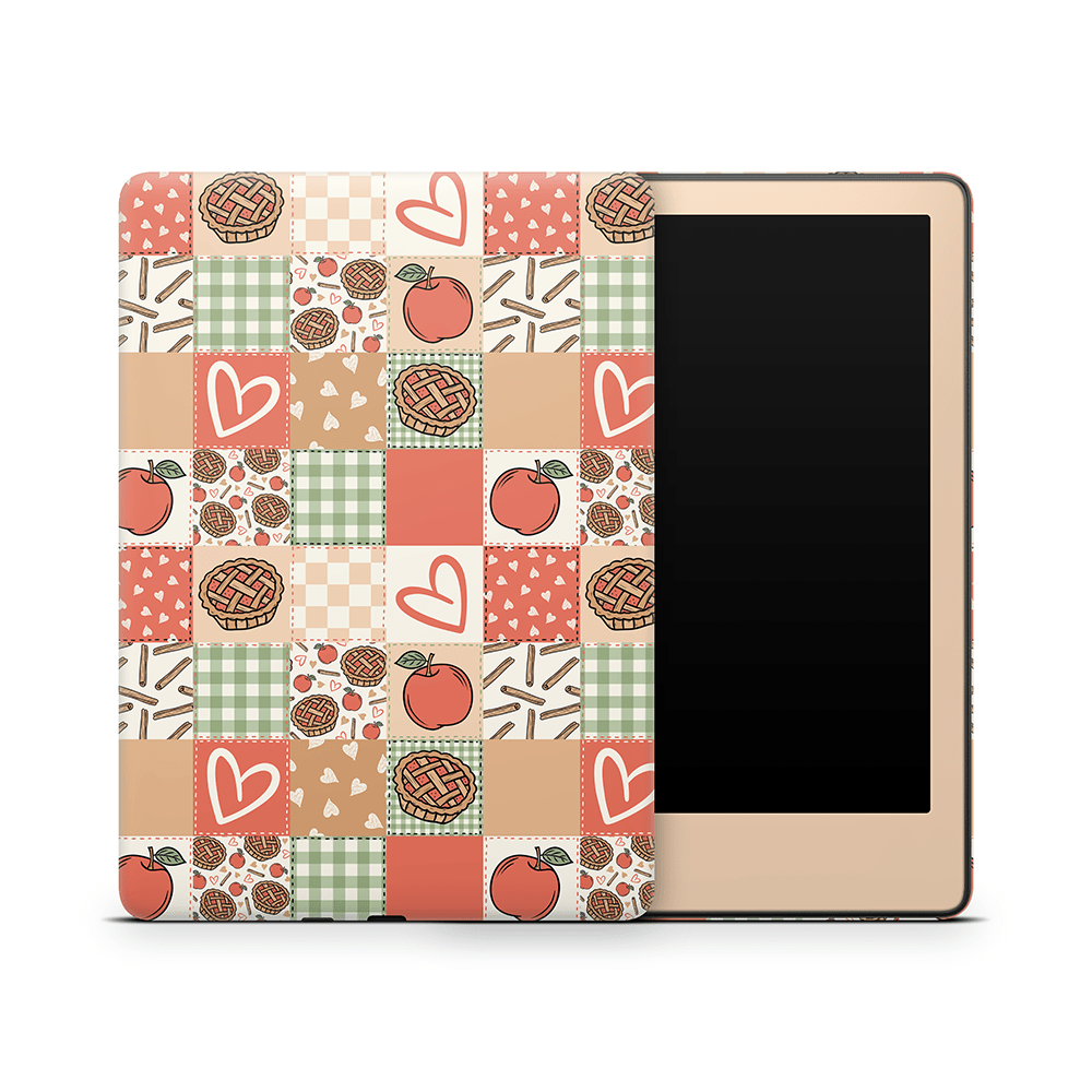 Cozy Pie Patchwork Amazon Kindle Skins